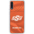 Oklahoma State University Orange Jersey Galaxy A50 Clear Case